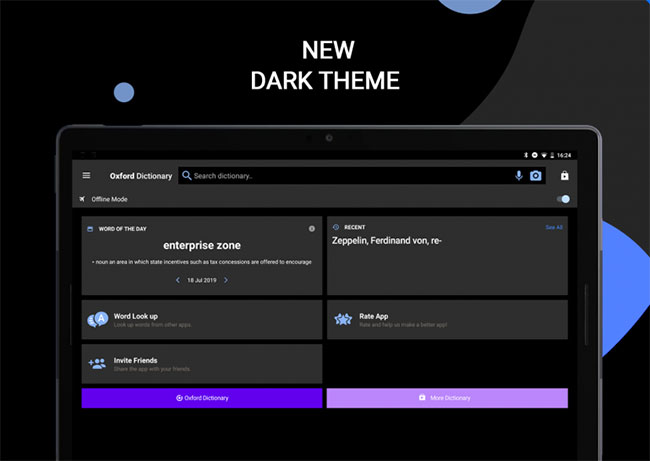 Dark theme mới