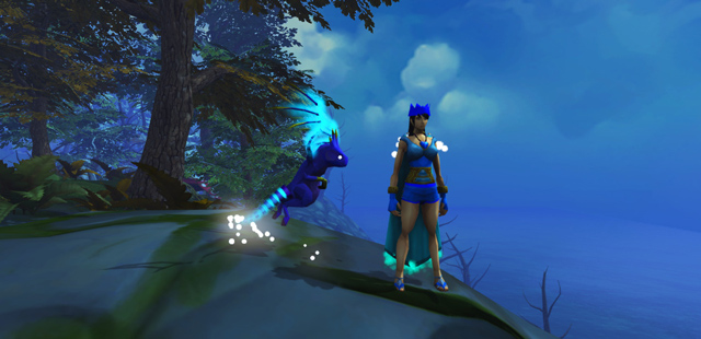 Blue Party Hat - Runescape