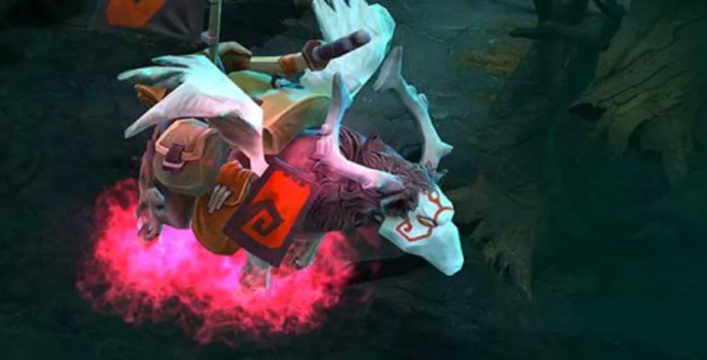Ethereal Flames Pink War Dog - Dota 2
