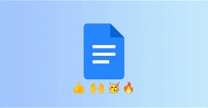 Cách chèn emoji trong Google Docs