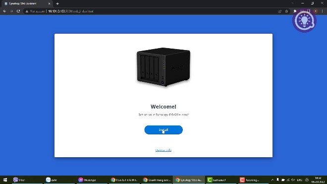 Cài đặt hệ điều hành DiskStation Manager cho NAS