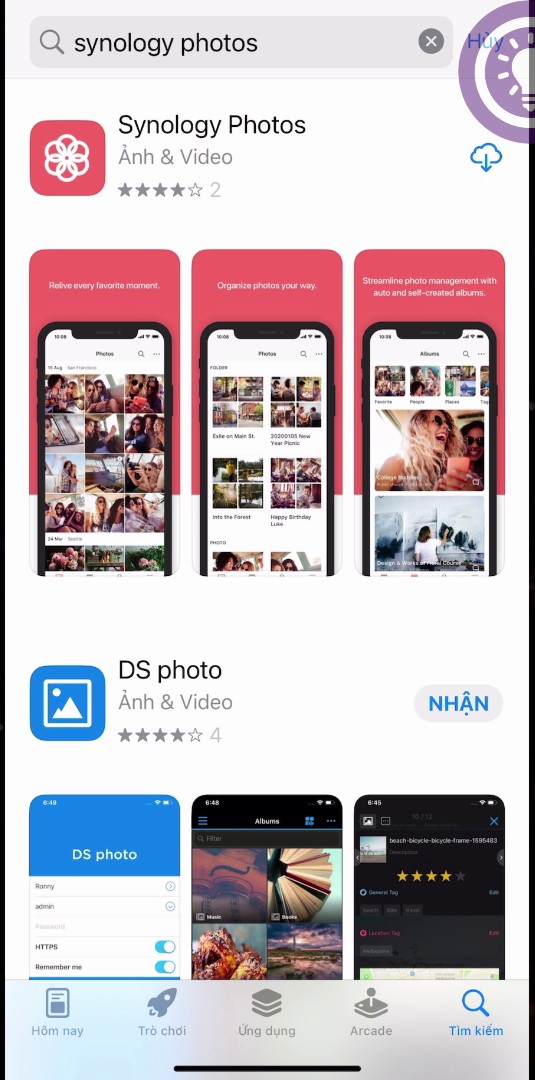 Tải Synology Photos