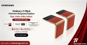 Kỷ niệm 77 năm Quốc Khánh, Galaxy Z Flip 4 ra mắt phiên bản Tự Hào Việt Nam 