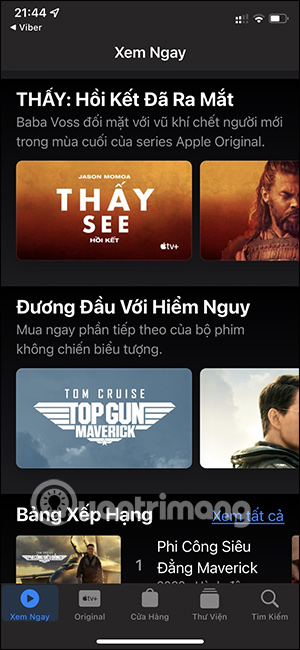 Xem video trên Apple TV+