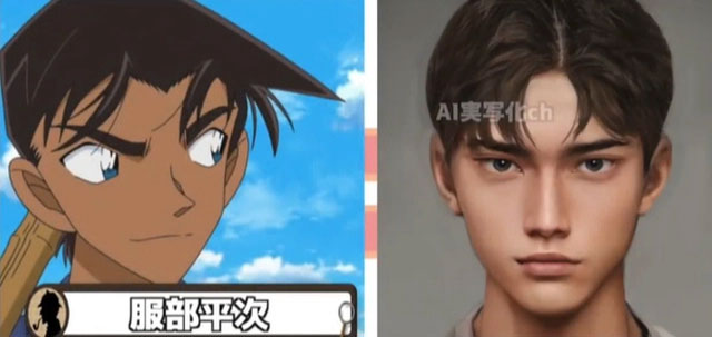 Hattori - cậu bạn thân của Shinichi.