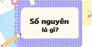 Số nguyên là gì? Số nguyên dương là gì? Số nguyên âm là gì?