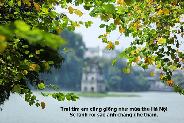 STT thả thính mùa thu 