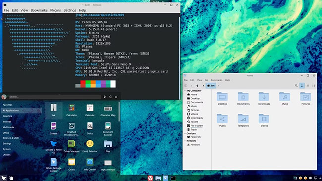 Desktop Feren OS
