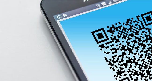 Mã QR trên Screengrab