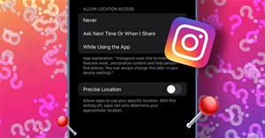 Cách tắt chia sẻ vị trí chính xác trên Instagram