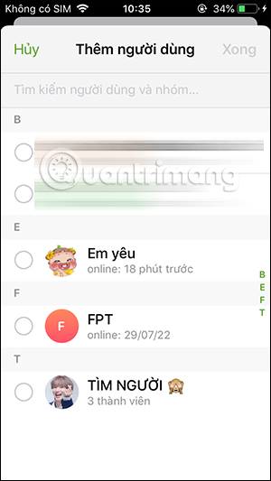 Chọn trường hợp ngoại lệ