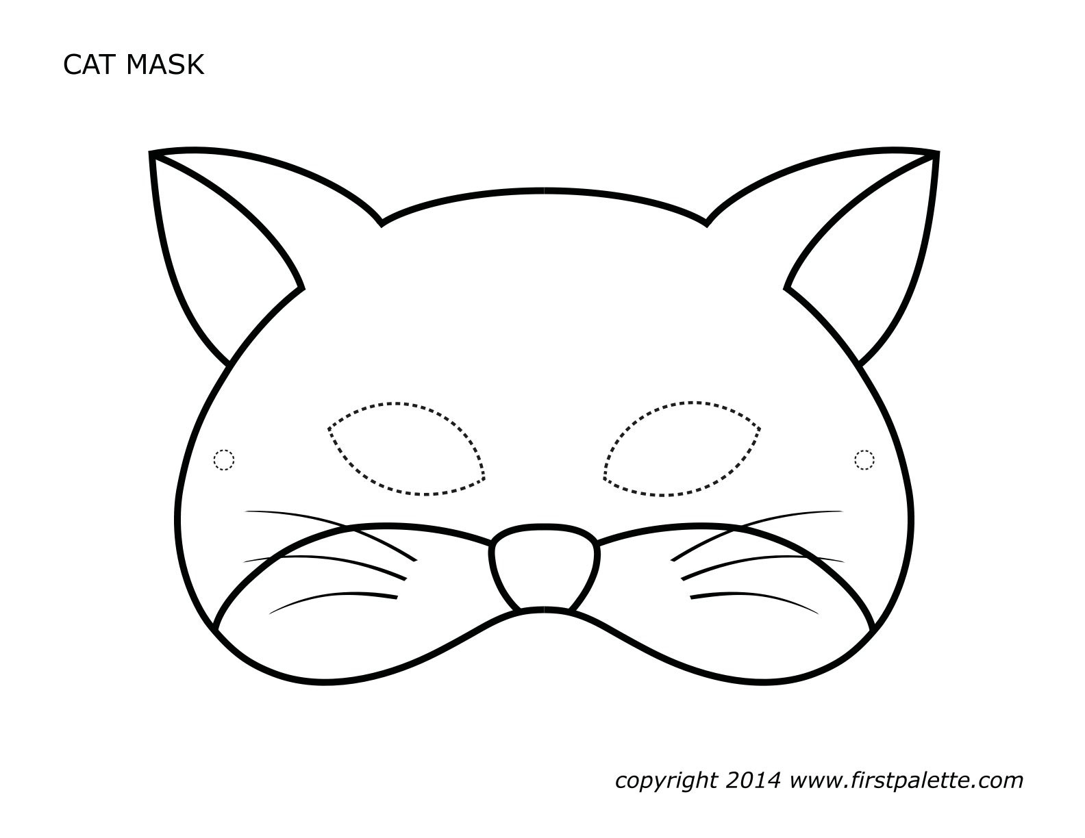 Hướng dẫn vẽ Mặt Nạ Con Thú  Vẽ mặt nạ con mèo  Làm mặt nạ chơi trung thu   Smile art  YouTube