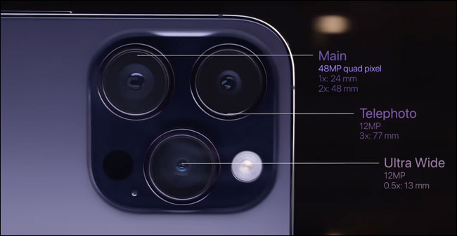 A16 và cảm biến Quad-Pixel