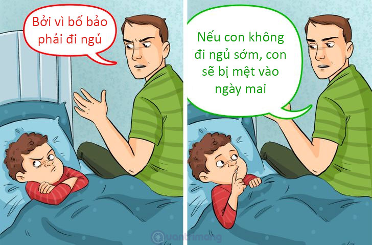 Cho trẻ biết nguyên nhân/kết quả của các hành động