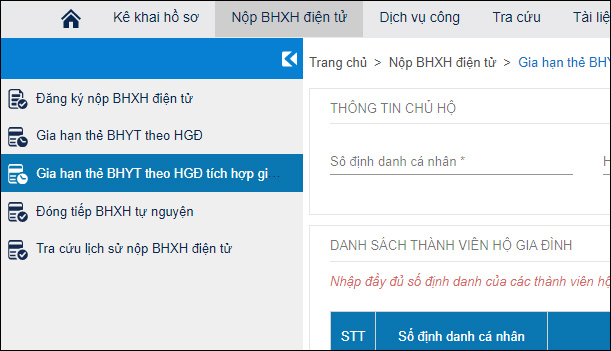 BHYT gia đình có giảm trừ 