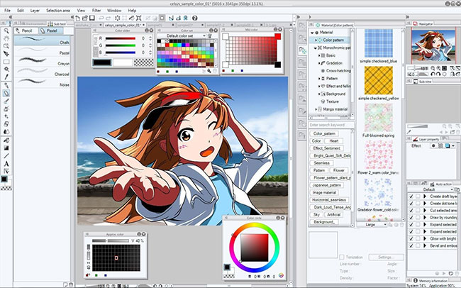 Clip Studio Paint - Công cụ sáng tạo cho người vẽ tranh minh họa