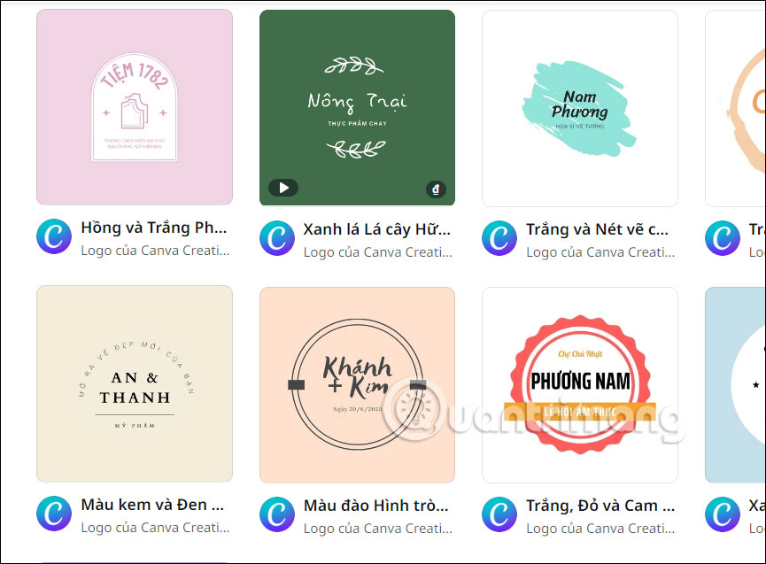 5 bước thiết kế Logo miễn phí trên Canva