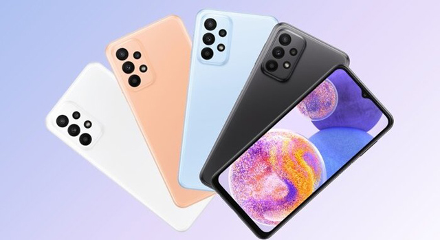 Samsung Galaxy A23 sở hữu thiết kế năng động