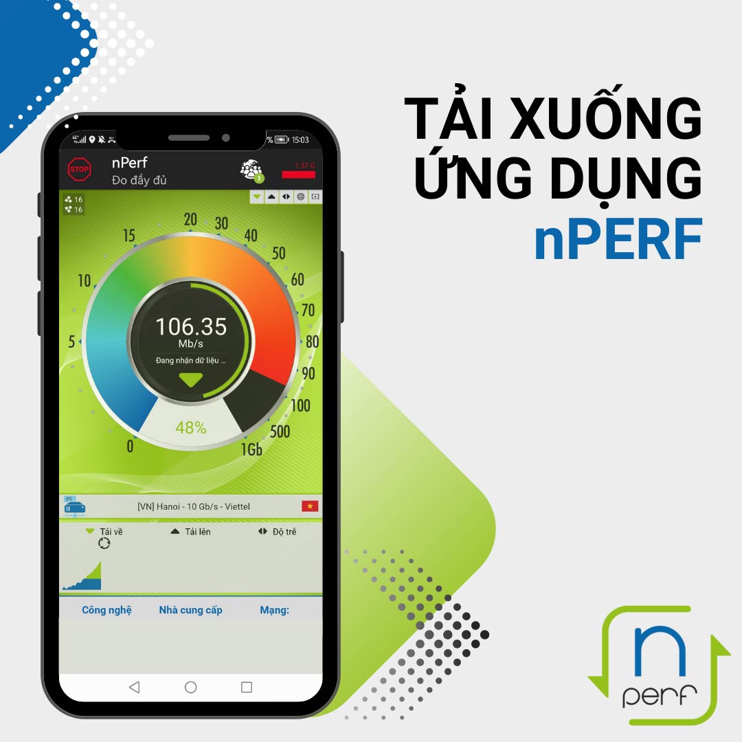 Tải xuống ngay ứng dụng nPerf