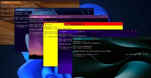 Windows Terminal đã có thể tạo và sử dụng theme tùy chỉnh