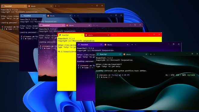 Windows Terminal đã có thể tạo và sử dụng theme tùy chỉnh