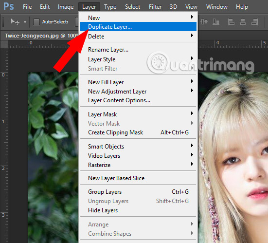 Cách copy Layer trên cùng một file làm việc