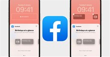 Cách cài Facebook widget trên iPhone nhận thông báo nhanh