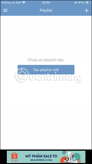 Tạo playlist hợp âm bài hát