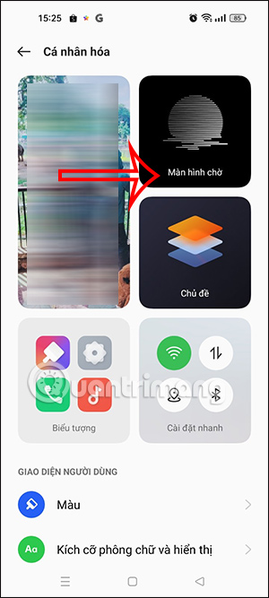 Chọn Always on Display OPPO