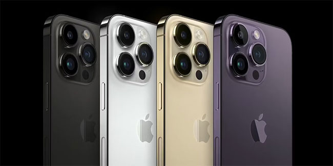 Tất cả các màu iPhone 14 Pro và Pro Max: Đen, bạc, vàng, tím đậm