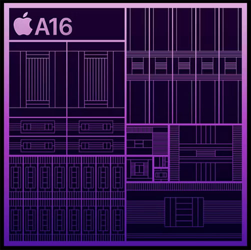 Chip A16 Bionic
