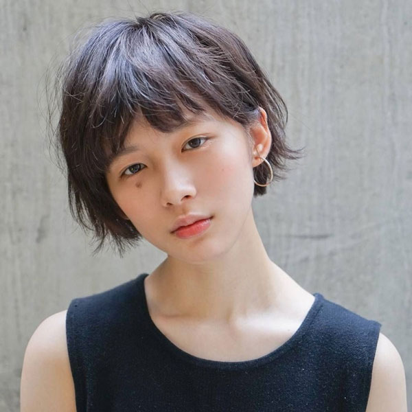 Kiểu tóc pixie cho tóc mỏng