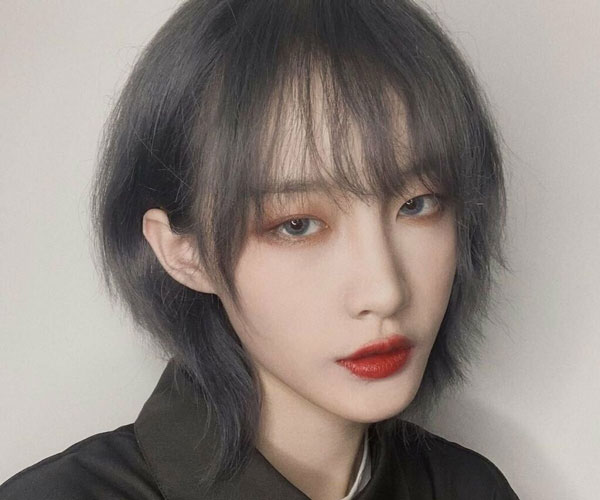 Tóc pixie tỉa layer cho mặt tròn