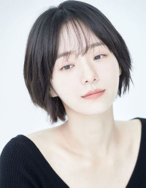 Tóc pixie duỗi thẳng cho mặt tròn