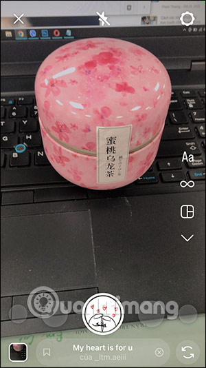 Chọn hiệu ứng Story Instagram