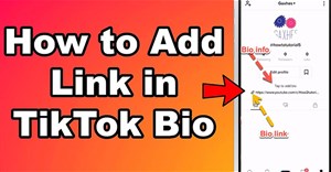 Cách tạo link bio trên TikTok rất đơn giản