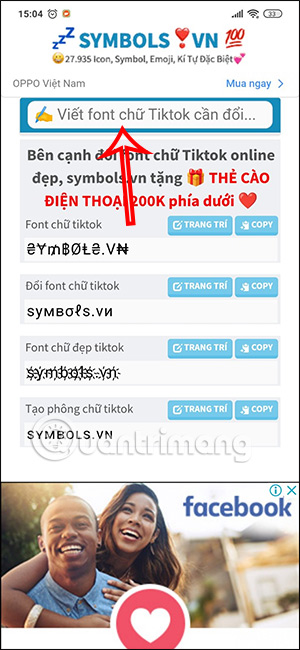 Cách đổi font chữ TikTok: ký tự, hình vuông, icon