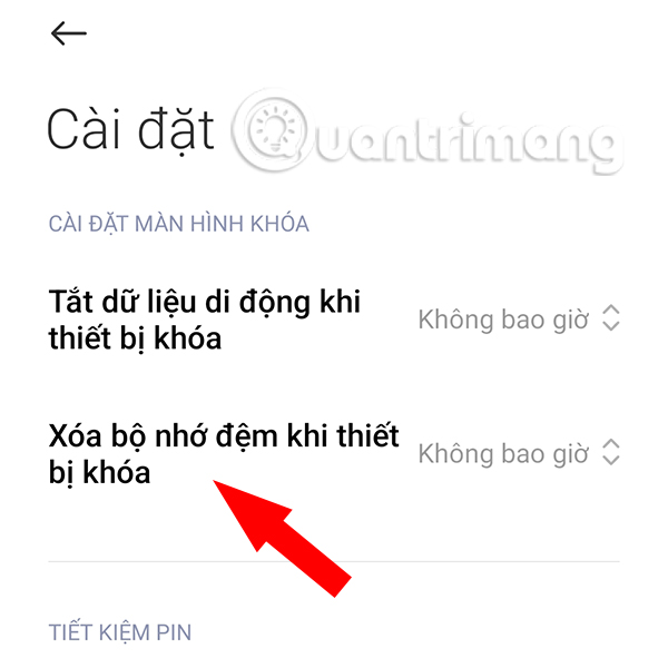 Hướng dẫn xóa tự động bộ nhớ đệm trên Xiaomi