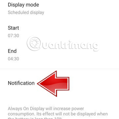 Cách cài đặt Always on Display trên Vivo
