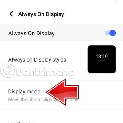 Cách cài đặt Always on Display trên Vivo