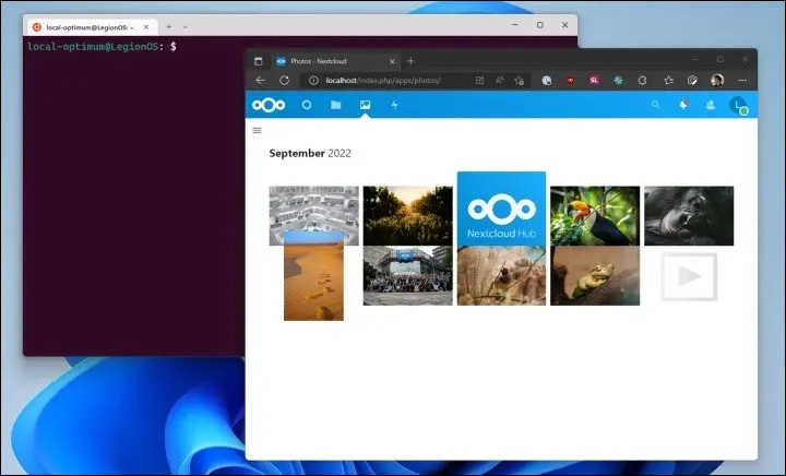 Gói Nextcloud Snap chạy trên Ubuntu WSL2