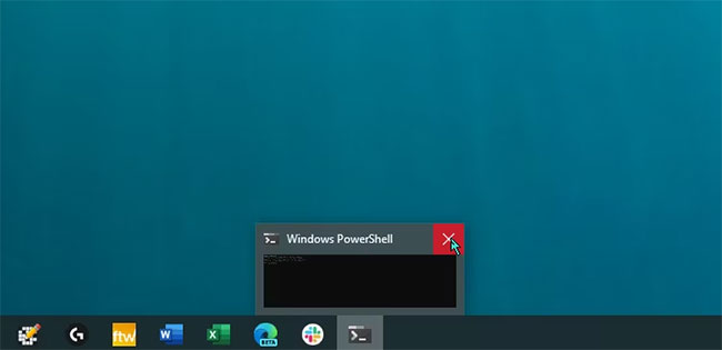 Cửa sổ xem trước cho Windows Terminal ở Quake Mode