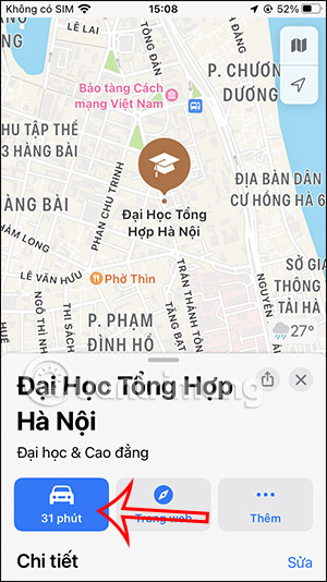 Tuyến đường di chuển