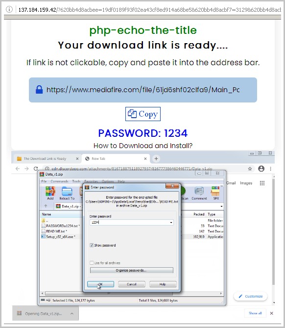 File ZIP chứa mã độc