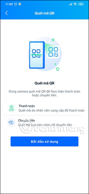 Thanh toán bằng mã QR trên ZaloPay