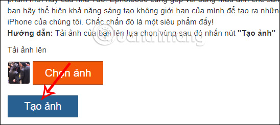 Tạo ảnh chế iPhone 14 Pro Max