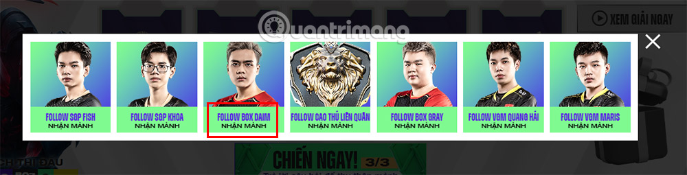 Hướng dẫn tham gia sự kiện Đấu Trường 5Đ