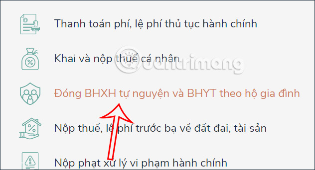 Đóng BHXH tự nguyện và BHYT theo hộ gia đình