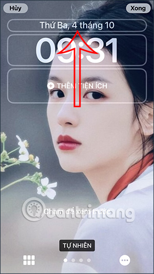 Chỉnh widget trên iPhone