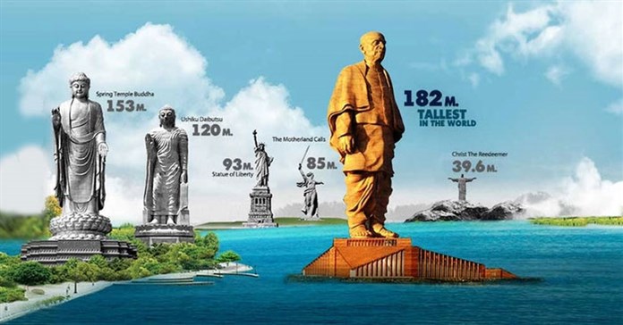 10 bức tượng cao nhất thế giới